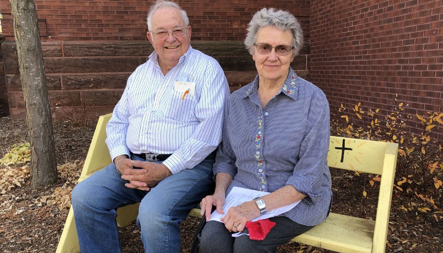 Milt and Trudy, supporters of the Mission of Hope Endowment Fund