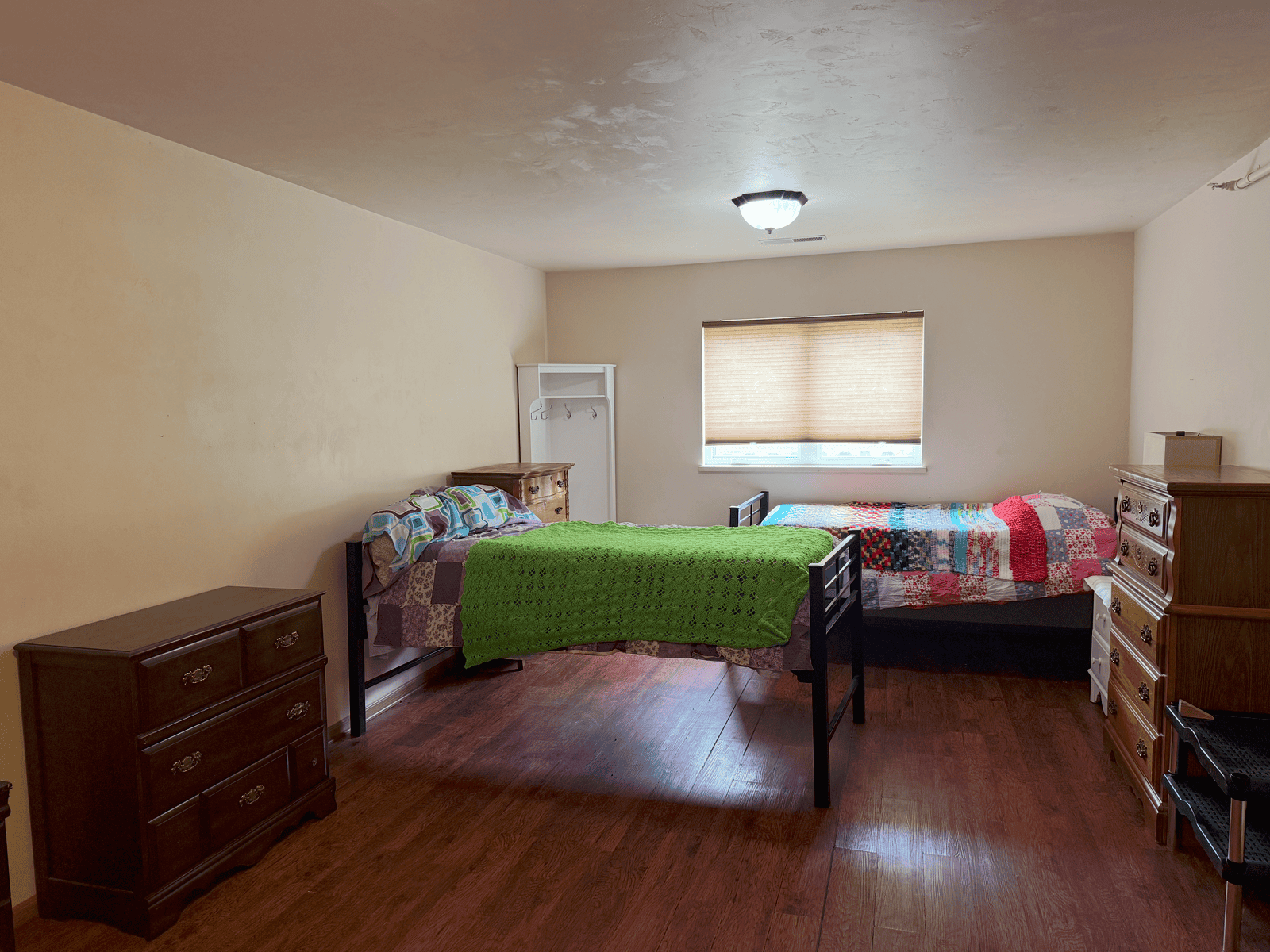 Bedroom space for future crisis housing and recovery beds